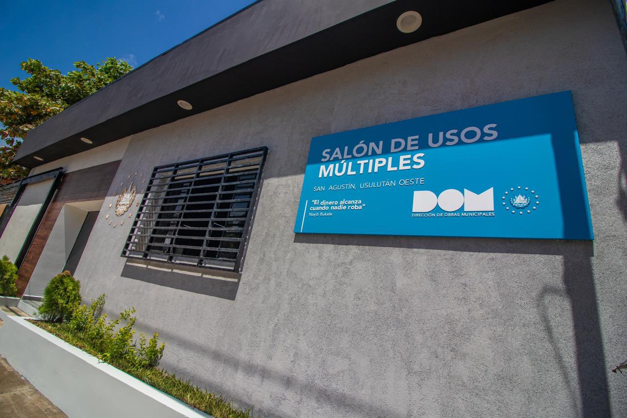 DOM entrega salón de usos múltiples para 6,000 habitantes de San Agustín, Usulután Oeste dom-entrega-salon-de-usos-multiples-para-6000-habitantes-de-san-agustin-usulutan-oeste