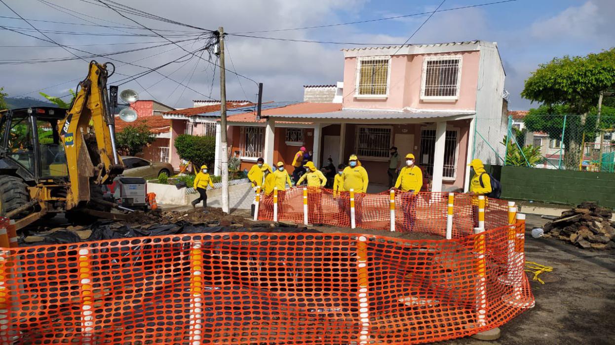 Continúan trabajos de intervención de cárcava en residencial Santa Mónica, Santa Tecla continuan-trabajos-de-intervencion-de-carcava-en-residencial-santa-monica-santa-tecla