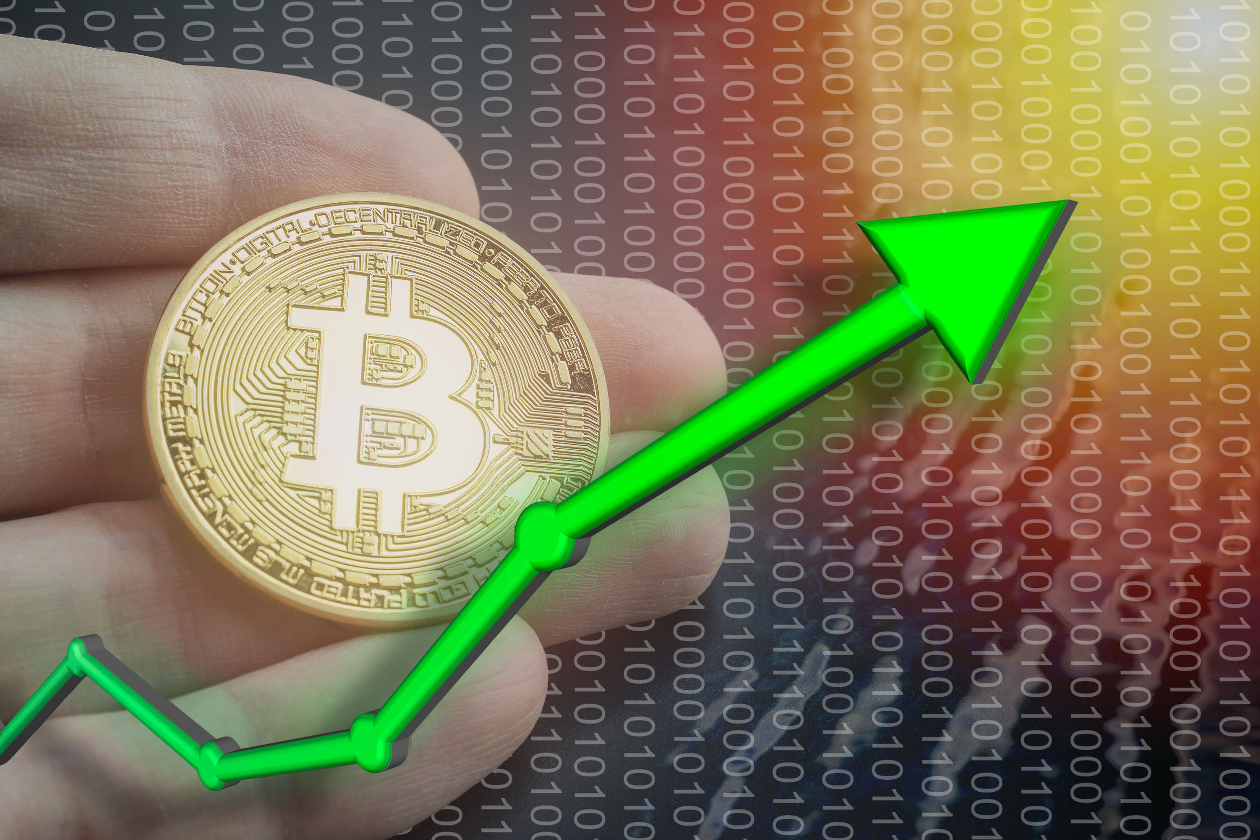 Bitcoin supera los $57,000 en las últimas 8 horas