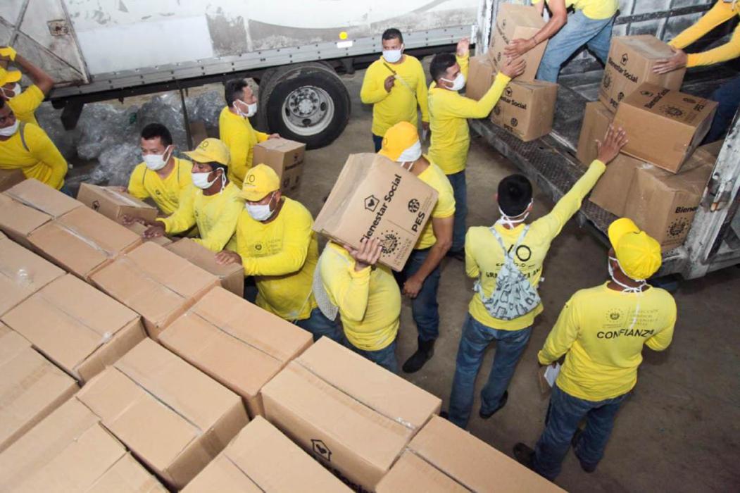 Internos en fase de confianza apoyan logística para la entrega de alimentos a Guatemala y Honduras internos-en-fase-de-confianza-apoyan-logistica-para-la-entrega-de-alimentos-a-guatemala-y-honduras