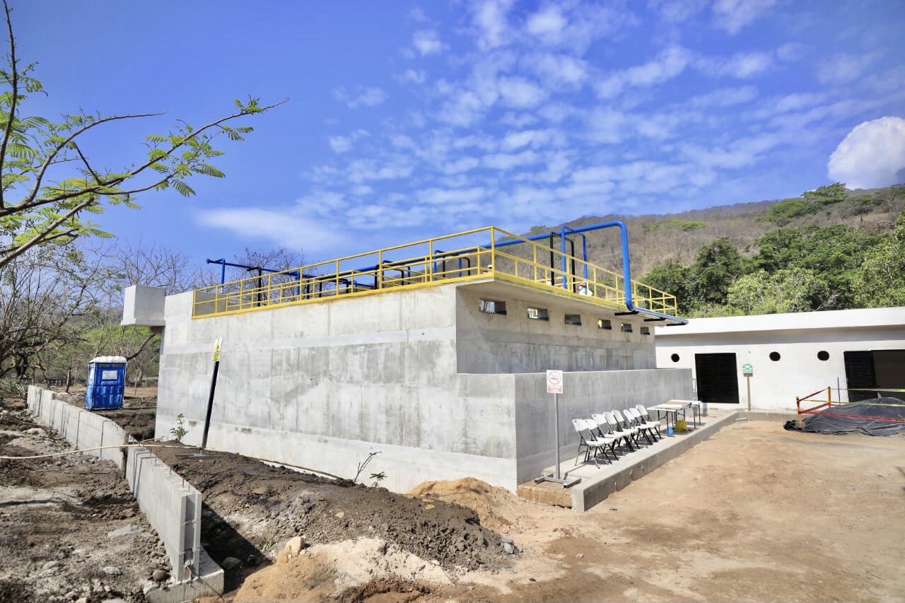 Planta de tratamiento de aguas residuales de El Zonte presenta un 90% de avance planta-de-tratamiento-de-aguas-residuales-de-el-zonte-presenta-un-90-de-avance