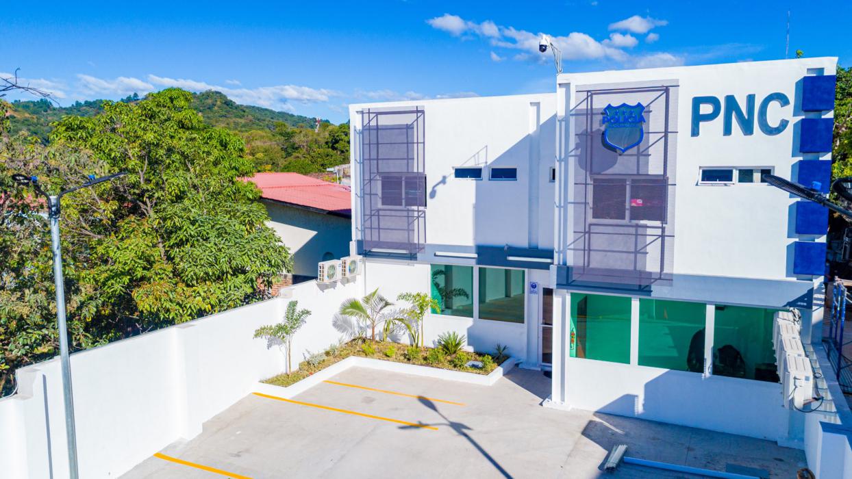 Gobierno inaugura moderno puesto policial en Corinto, Morazán gobierno-inaugura-moderno-puesto-policial-en-corinto-morazan
