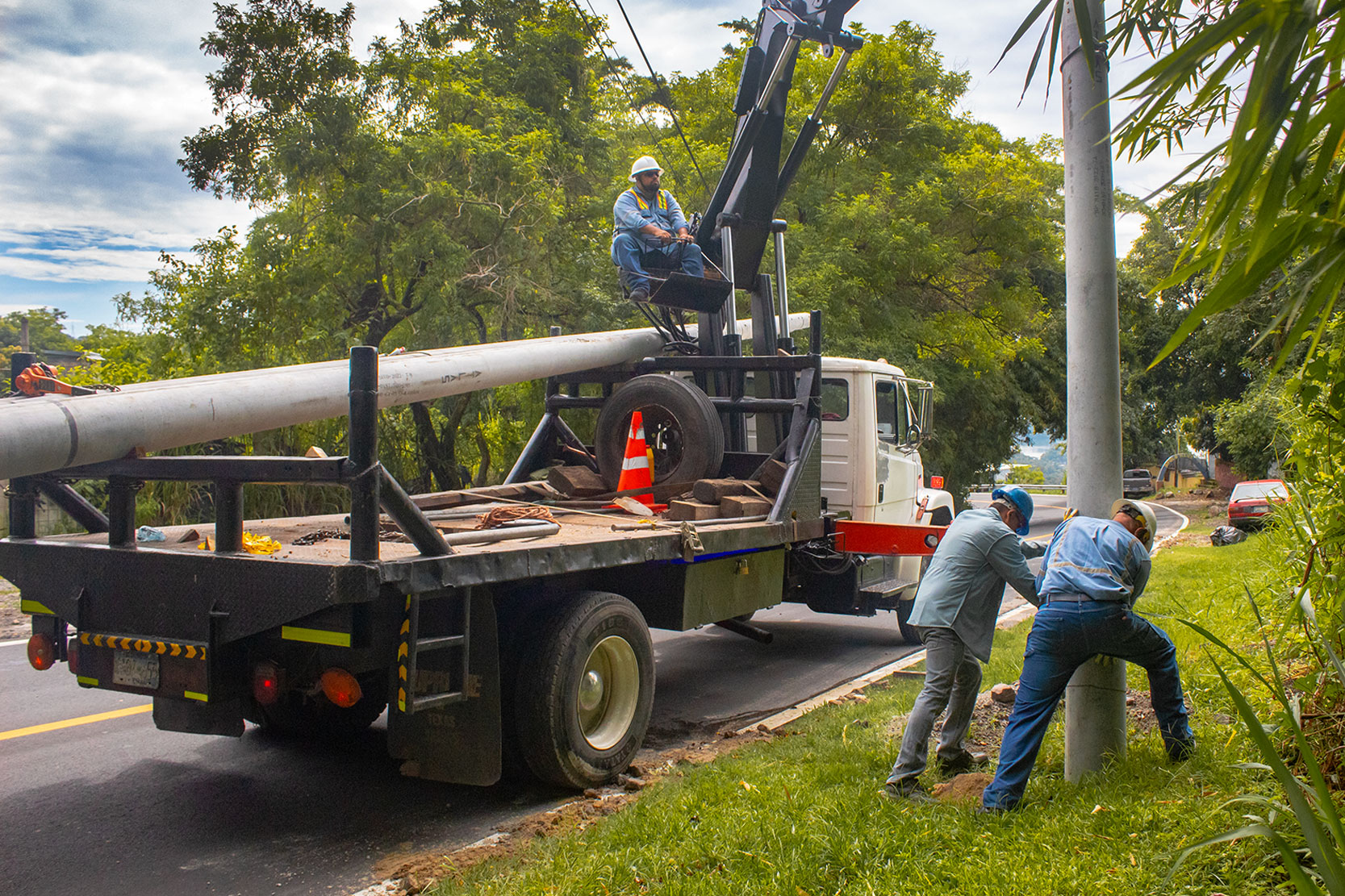 Avanza proyecto de iluminación vial en Ilopango avanza-proyecto-de-iluminacion-vial-en-ilopango
