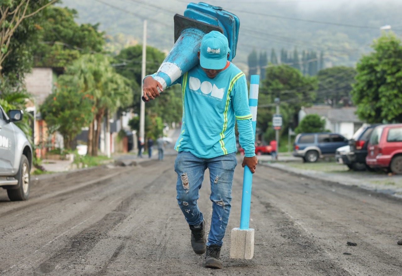 Inician obras de recuperación vial en la colonia Quezaltepec, Santa Tecla inician-obras-de-recuperacion-vial-en-la-colonia-quezaltepec-santa-tecla