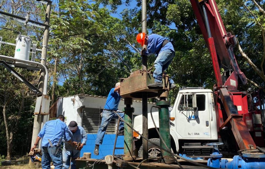 ANDA realiza mantenimiento correctivo del pozo Cumbres II, Antiguo Cuscatlán anda-realiza-mantenimiento-correctivo-del-pozo-cumbres-ii-antiguo-cuscatlan