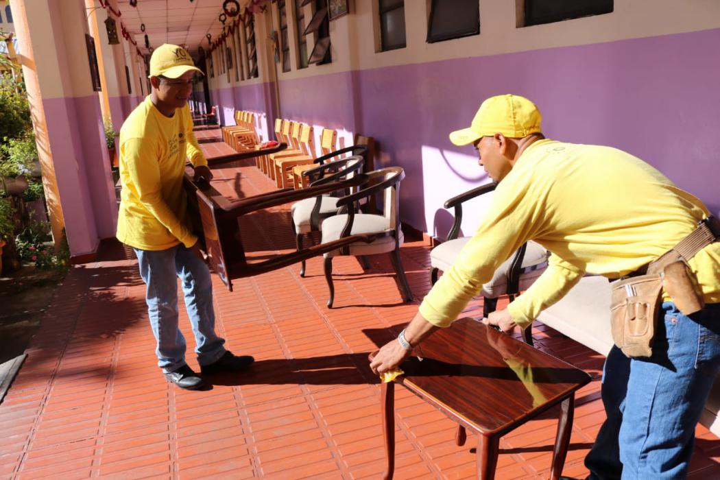 Privados de libertad realizan mantenimiento en Hogar del Niño San Vicente de Paúl privados-de-libertad-realizan-mantenimiento-en-hogar-del-nino-san-vicente-de-paul