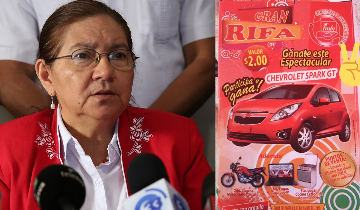 FMLN vende números de rifa para recolectar fondos de campaña fmln-vende-numeros-de-rifa-para-recolectar-fondos-de-campana