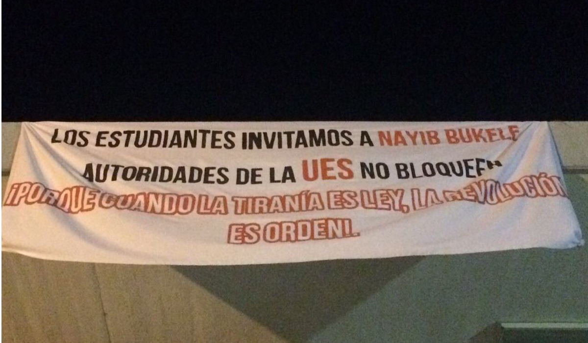 estudiantes-de-la-ues-exigen-a-autoridades-permitir-evento-con-nayib-bukele