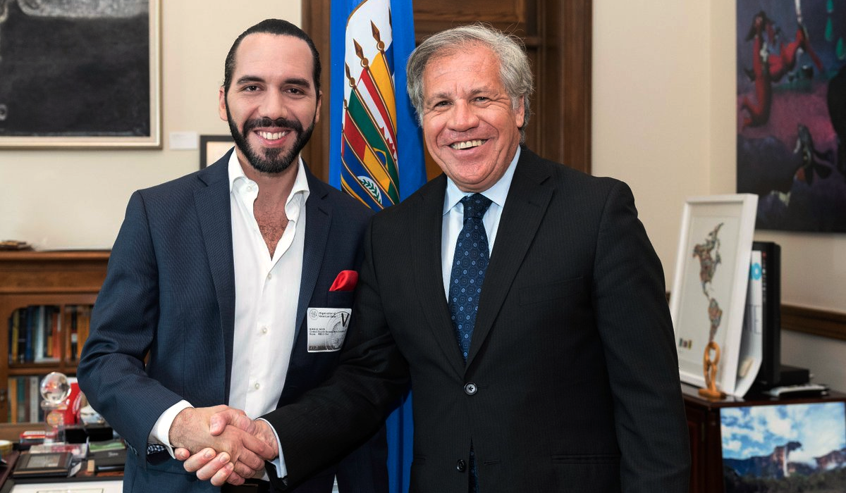 Secretario de la OEA da respaldo a Bukele para la implementación de la CICIES en El Salvador secretario-de-la-oea-da-respaldo-a-bukele-para-la-implementacion-de-la-cicies-en-el-salvador