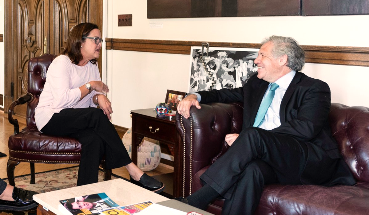 Canciller Hill se reúne con Secretario de la OEA para hablar de cooperación en nuevo gobierno canciller-hill-se-reune-con-secretario-de-la-oea-para-hablar-de-cooperacion-en-nuevo-gobierno