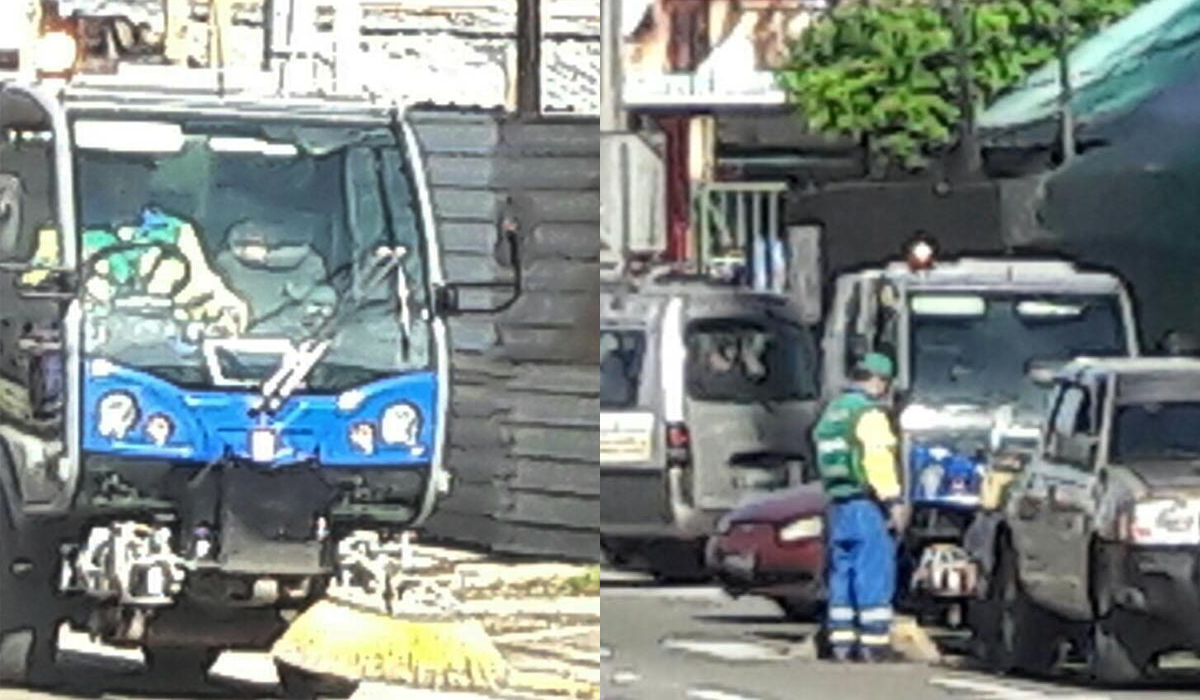 Nueva barredora de Santa Tecla se arruina a tres días de haber sido estrenada nueva-barredora-de-santa-tecla-se-arruina-a-tres-dias-de-haber-sido-estrenada