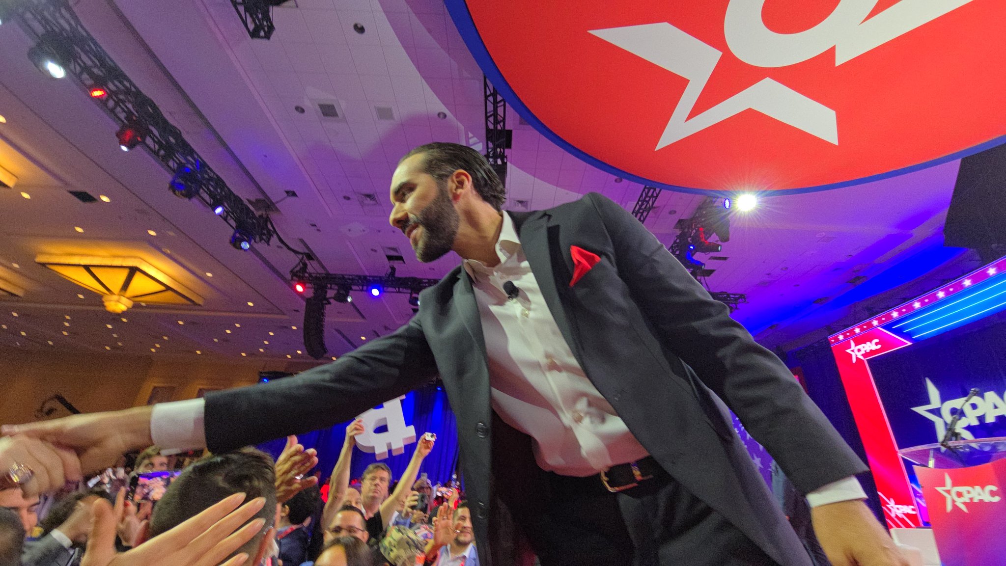 Presidente Bukele fue ovacionado en la CPAC